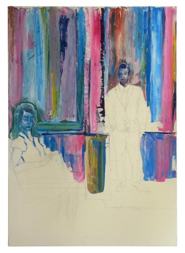 Failed Love (2006); Acrylic on Canvas; 28'' x 40''Gescheiterte Liebe; Acryl auf Leinwand; 70cm x 100cm
